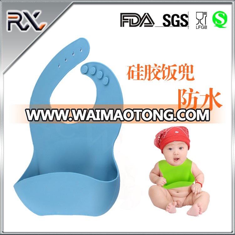 FDA Standard Baby Old Man and Patient Silicone Bib