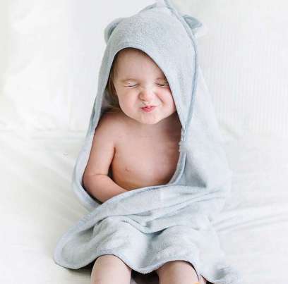 Wholesale  Oeko-tex Standard 100 Bamboo Hooded Baby Bath Towel